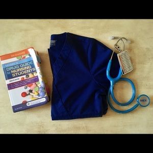 Grey's Anatomy Navy Scrubs